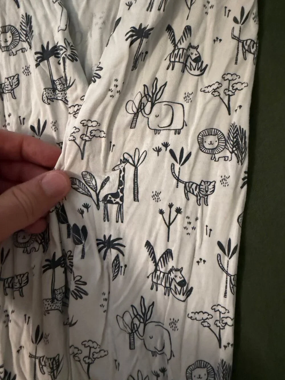 Magnetic Me Animal Safari Modal Magnetic Footie Sleeper (9-12 mo)
